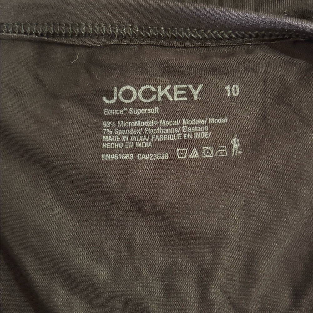 Jockey Supersoft Black French Cut Panties NWT - Picture 4 of 4